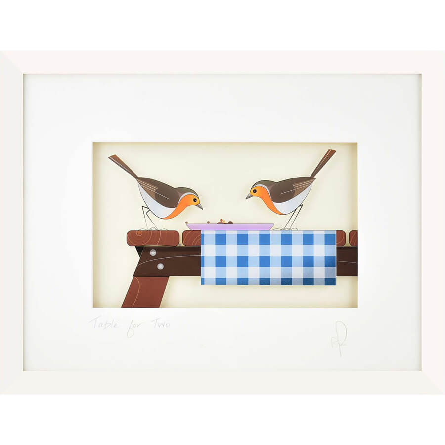 Table for Two | Framed Print