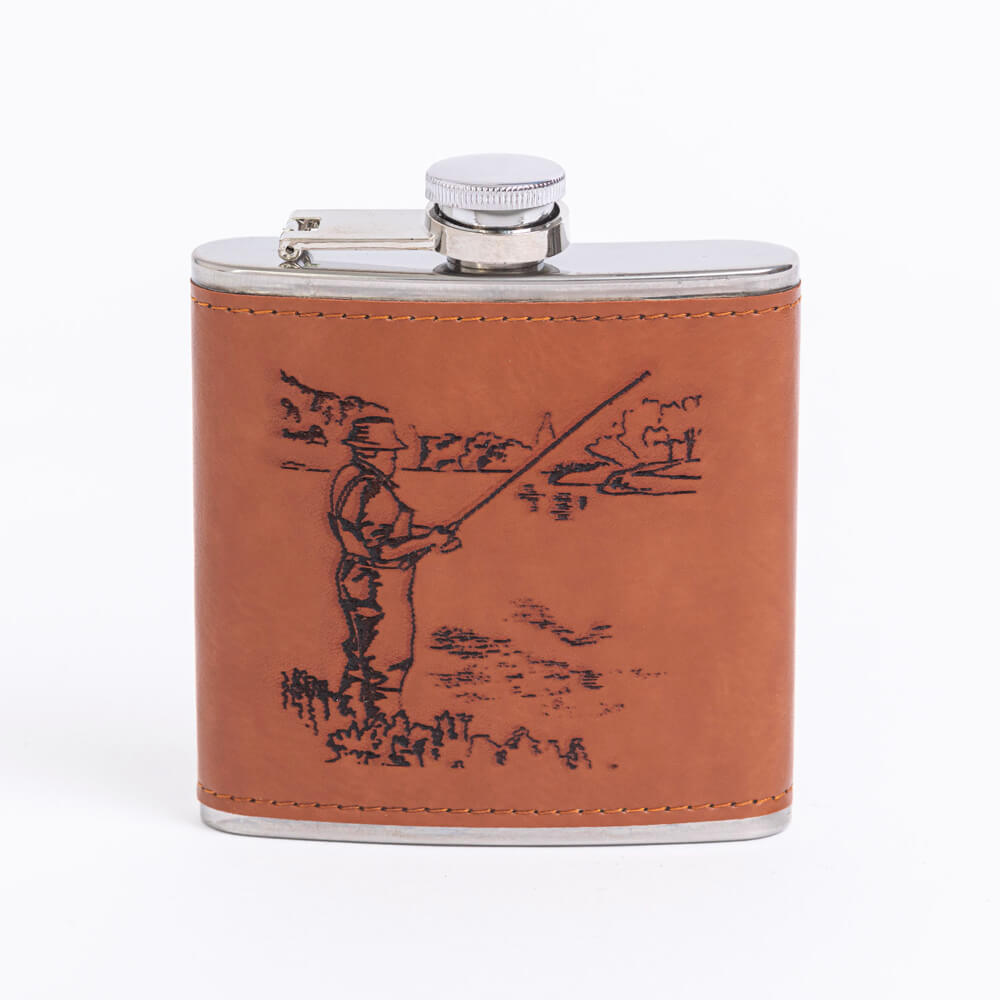 Hip Flask | The Angler's Hamper | Red Lobster Gallery