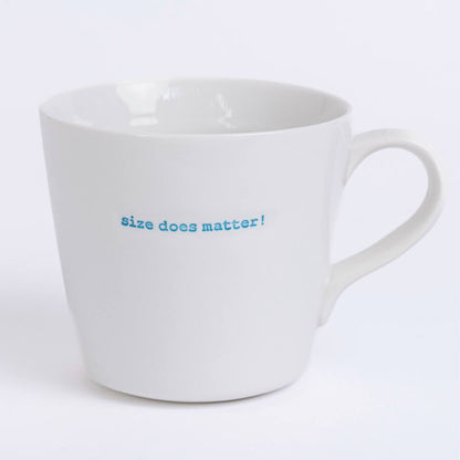 Size Does matter Mug | The Fisherman's Hamper | Red Lobster Gallery