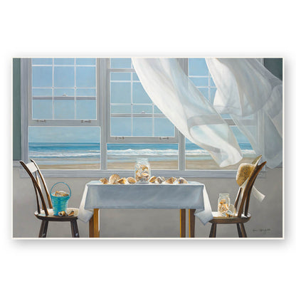 The Shell Collector | Framed Print by Karen Hollingsworth