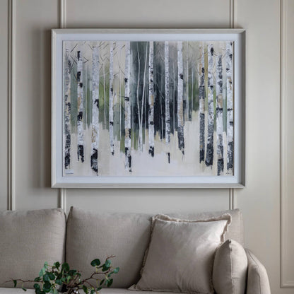 The Sounds of Silence | Framed Canvas Print by Laura Bolton