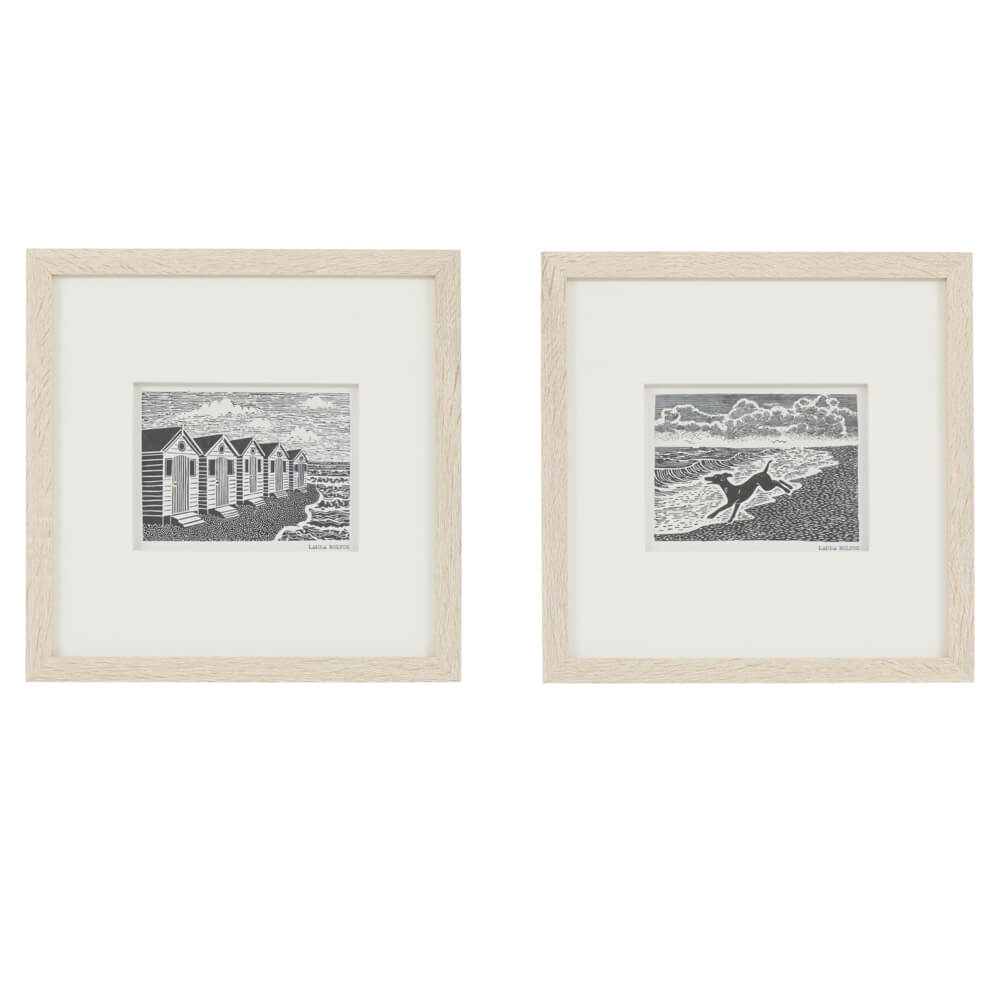 Tidal Tales | Framed Print Set of 2 by Laura Bolton