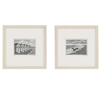 Tidal Tales | Framed Print Set of 2 by Laura Bolton