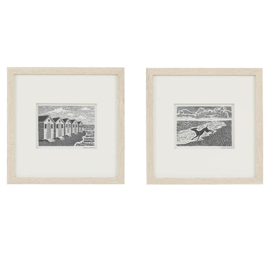 Tidal Tales | Framed Print Set of 2 by Laura Bolton