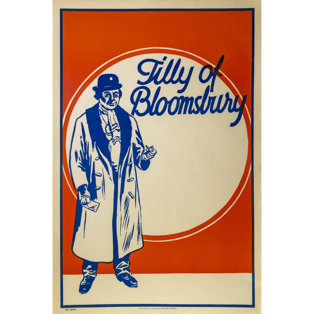 Tilly of Bloomsbury | 1910-1920 Original Vintage Poster| Red Lobster Gallery