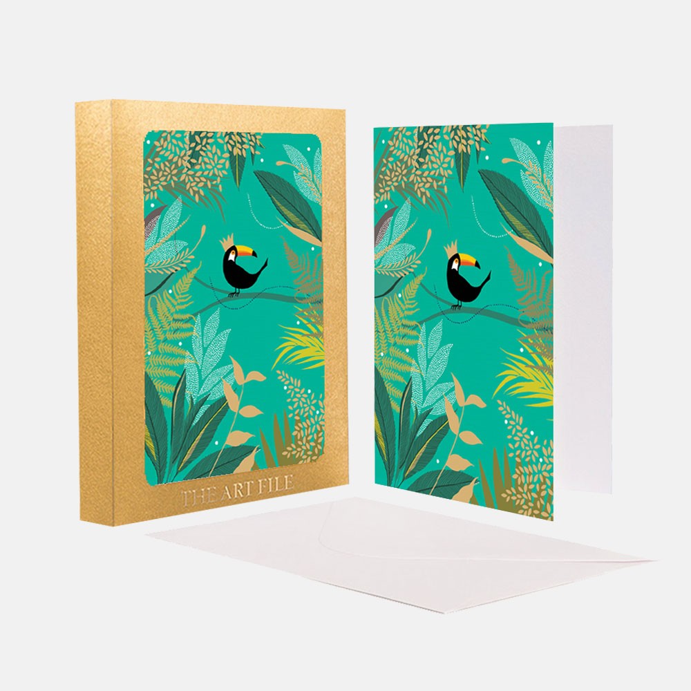 Toucan — Set of 10 Luxury Notecards | Red Lobster Gallery 