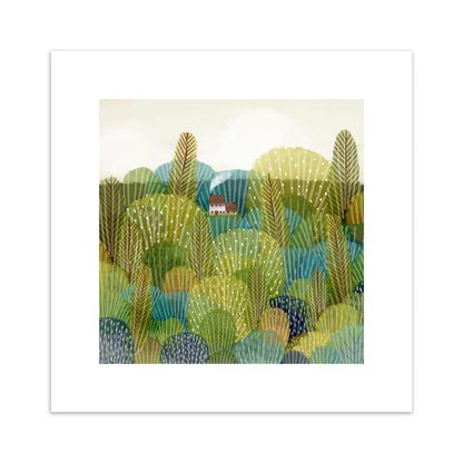 Trees & Tranquility Framed Print by Jane Newland | Red Lobster Gallery | Sheringham 