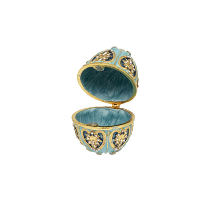 Turquesa Egg Trinket Box