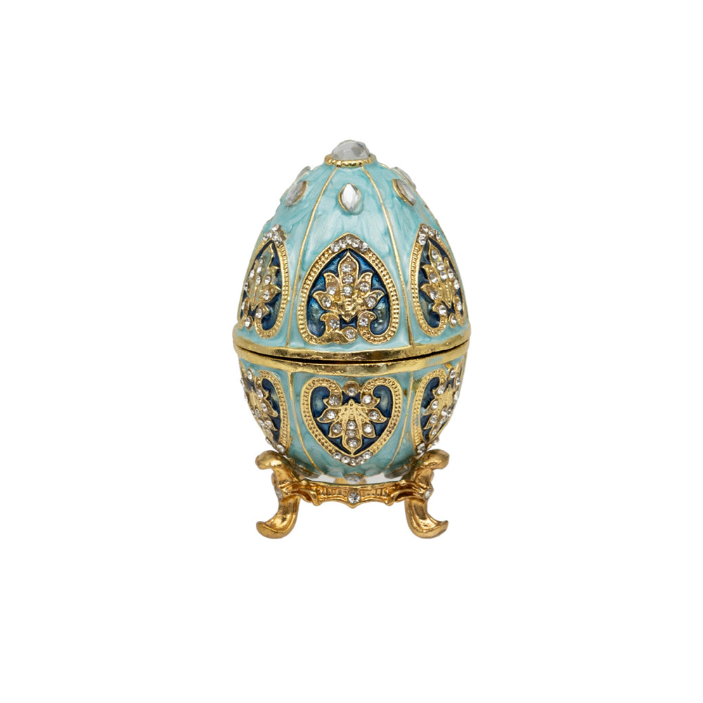 Turquesa Egg Trinket Box