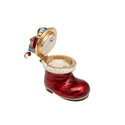 Christmas Boot Trinket Box