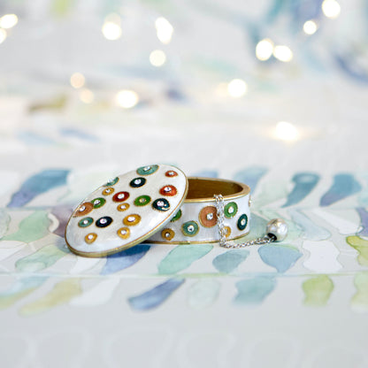 Millefiori Trinket Box