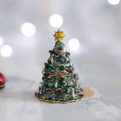 Christmas Tree Trinket Box | Red Lobster Gallery