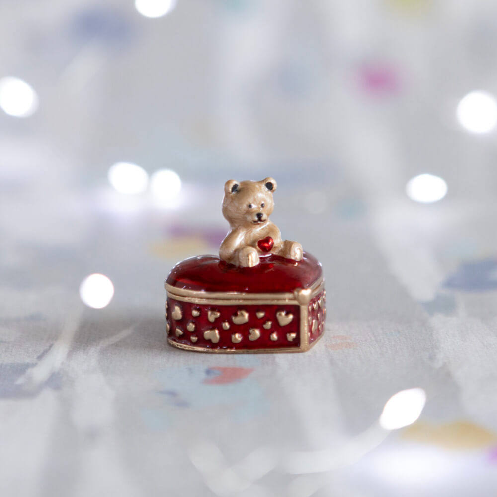 Teddy Trinket Box | Red Lobster Gallery