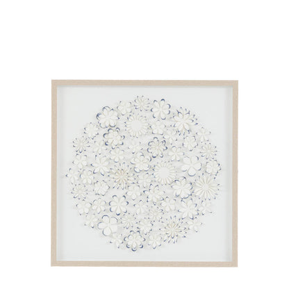 Unfurling Petals | Framed 3D Art by Nicole McHugh