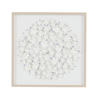 Unfurling Wings | Framed 3D Print by Nicola McHugh