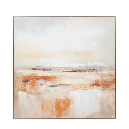 Warm Haze | Framed Canvas Print