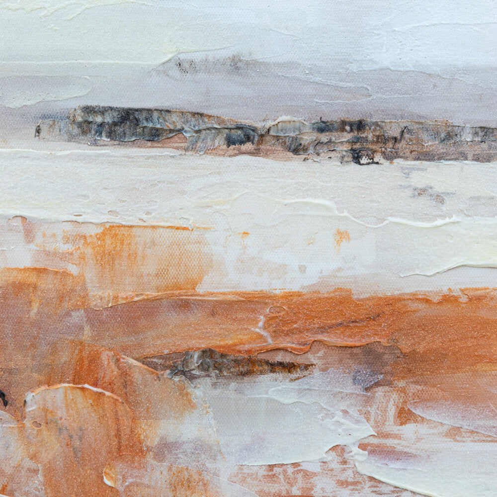 Warm Haze | Framed Canvas Print