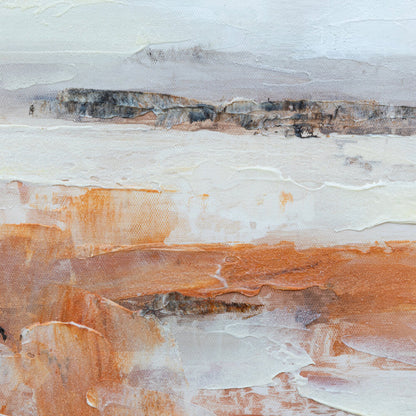 Warm Haze | Framed Canvas Print