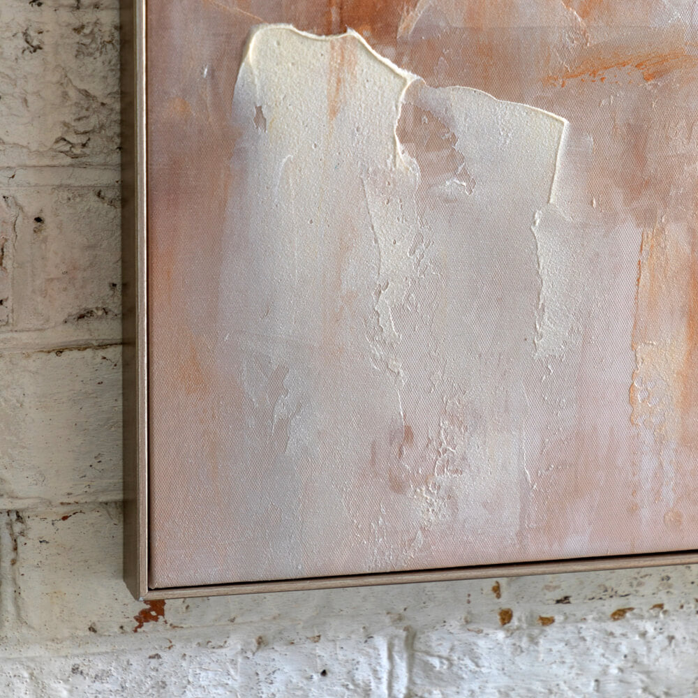 Warm Haze | Framed Canvas Print