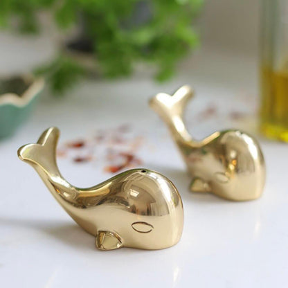 Whale Salt & Pepper Set