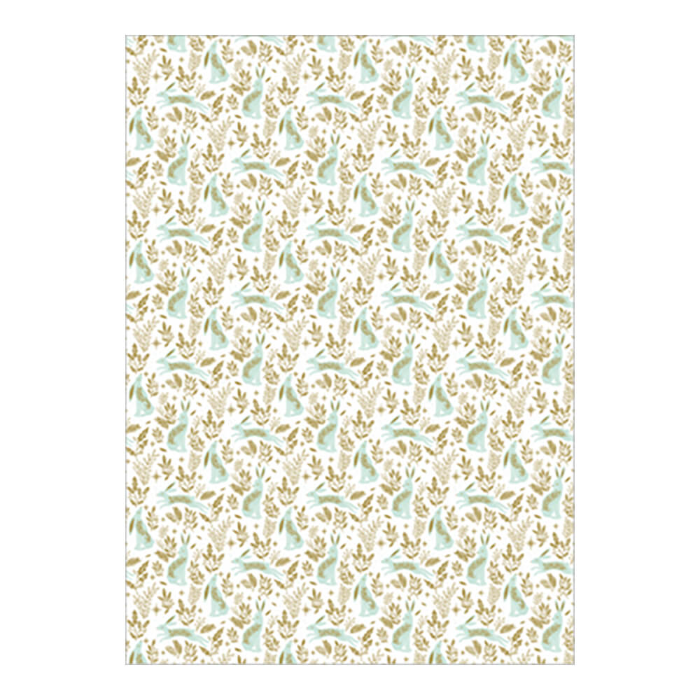 Hare & Holly 3m Roll Wrapping Paper | Red Lobster Gallery