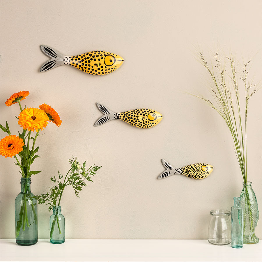 Flying Fish Trio | Yellow/Orange