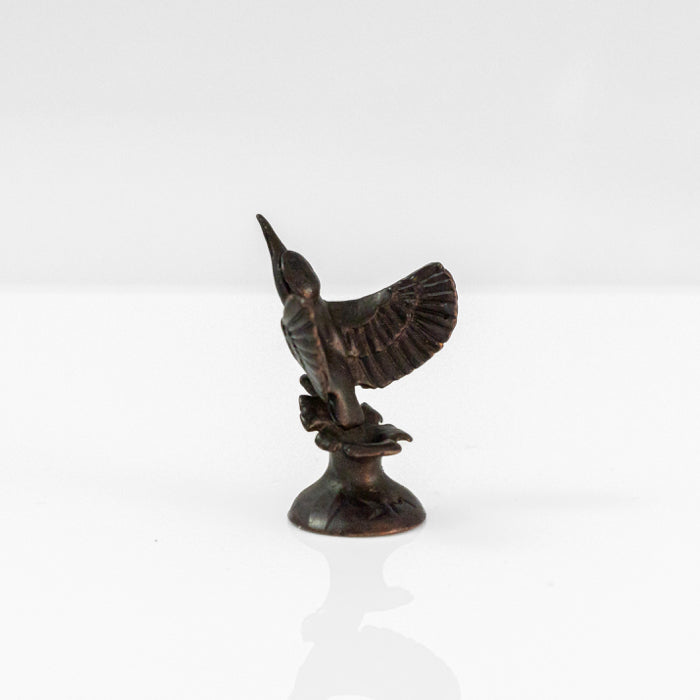 Miniature bronze kingfisher flying by David Meredith 