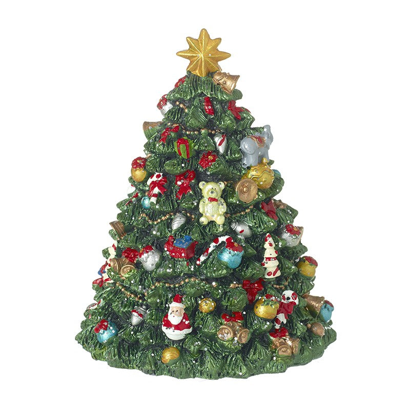 Christmas Tree Ceramic - Carousel with Music