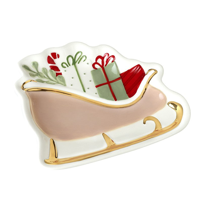 Santa's Sleigh Dish