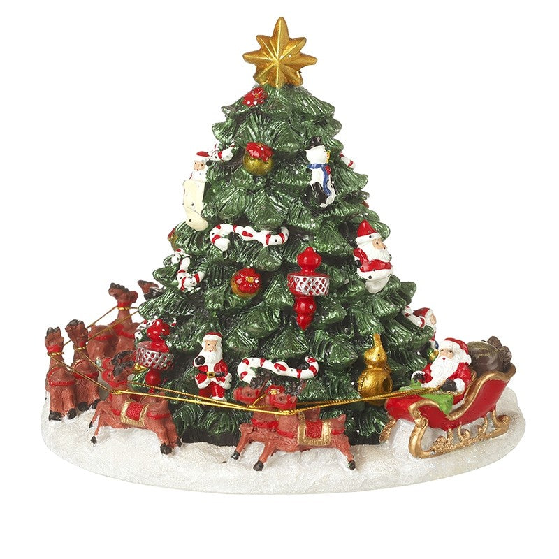 Santa's Christmas Tree - Carousel with Music