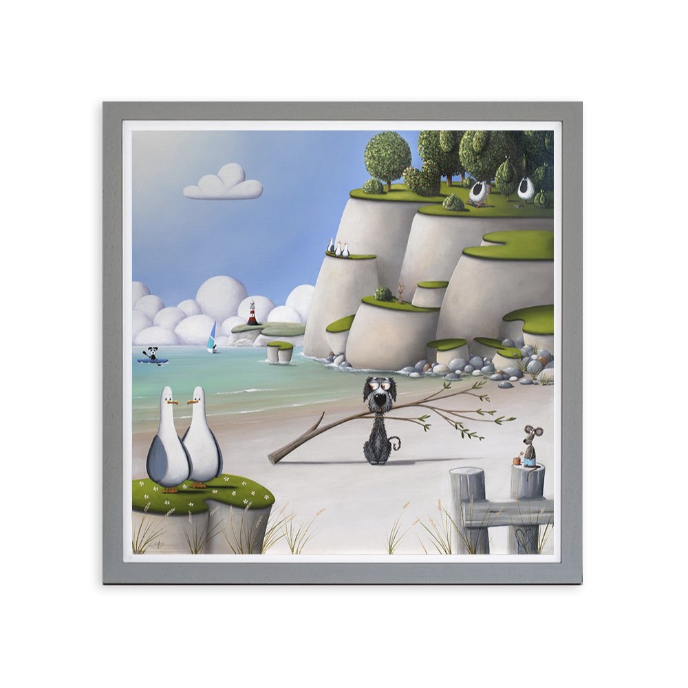 There's Always One! | Framed Print Wall Art by Simon Clarke
