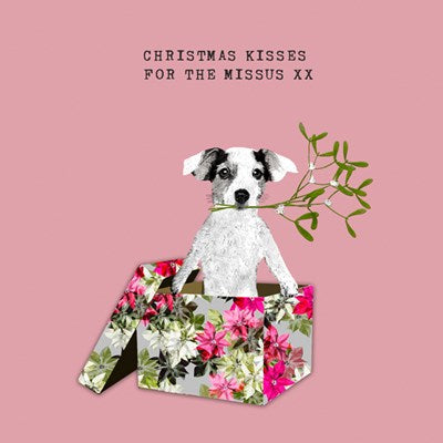 Christmas Kisses for the Missus | Card