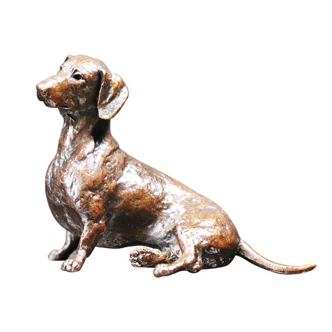 Small Bronze Dachshund – Limited Edition Solid Bronze