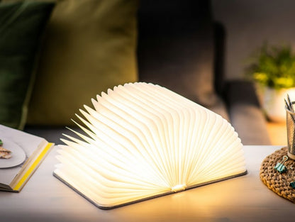 Mini Smart Book Light | Walnut