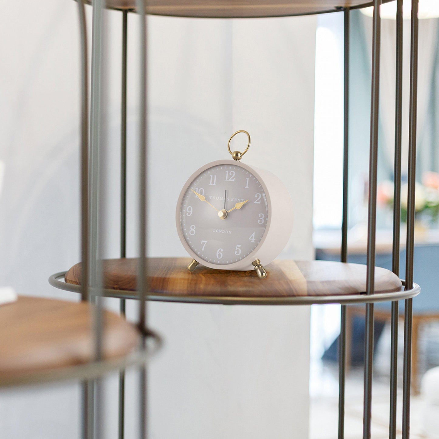 4" Mantel Alarm Clock | Plaster