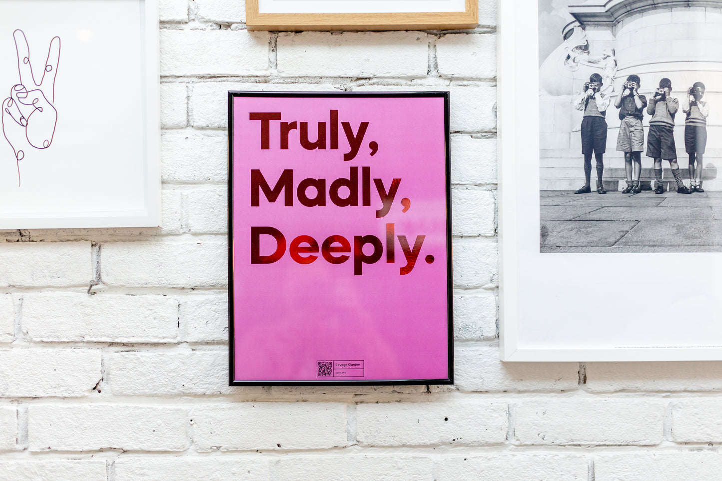 Truly Madly Deeply | A3 Streamable Music Poster