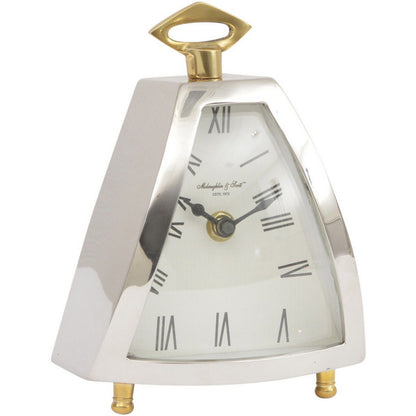 Isosceles Curved Front Mantel Clock