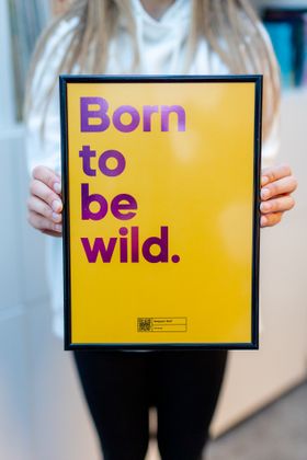 Born To Be Wild | A3 Streamable Music Poster