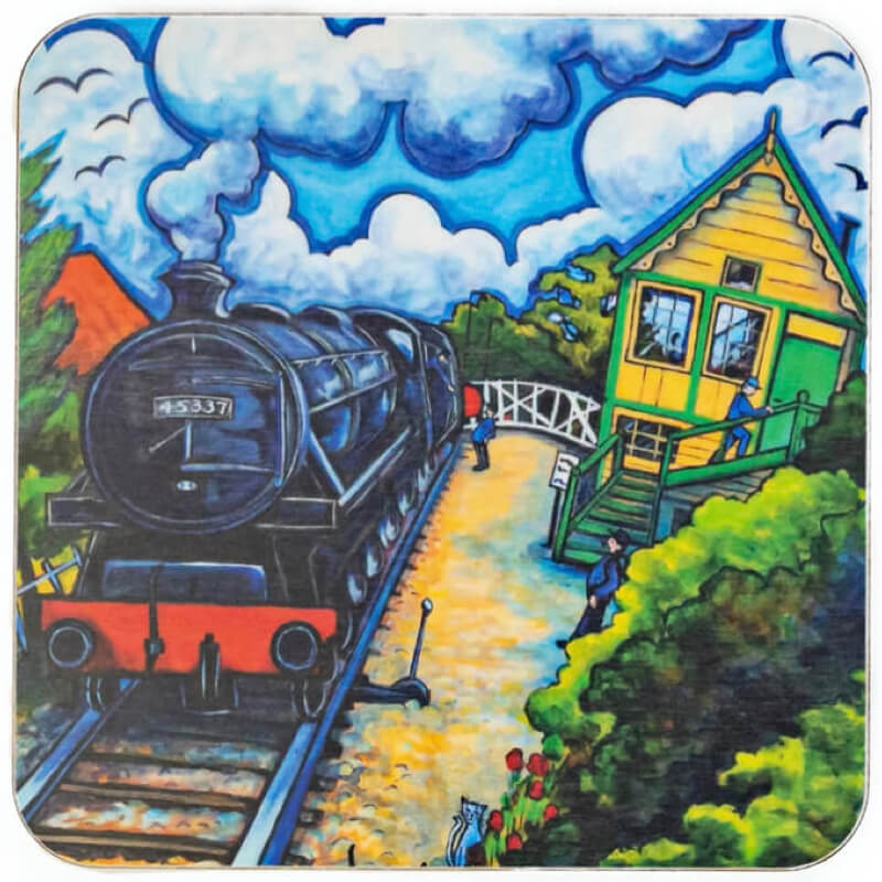 At the Station, Sheringham - Coaster