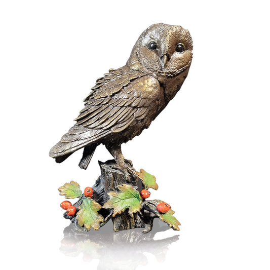 Barn Owl & Hawthorn | Keith Sherwin