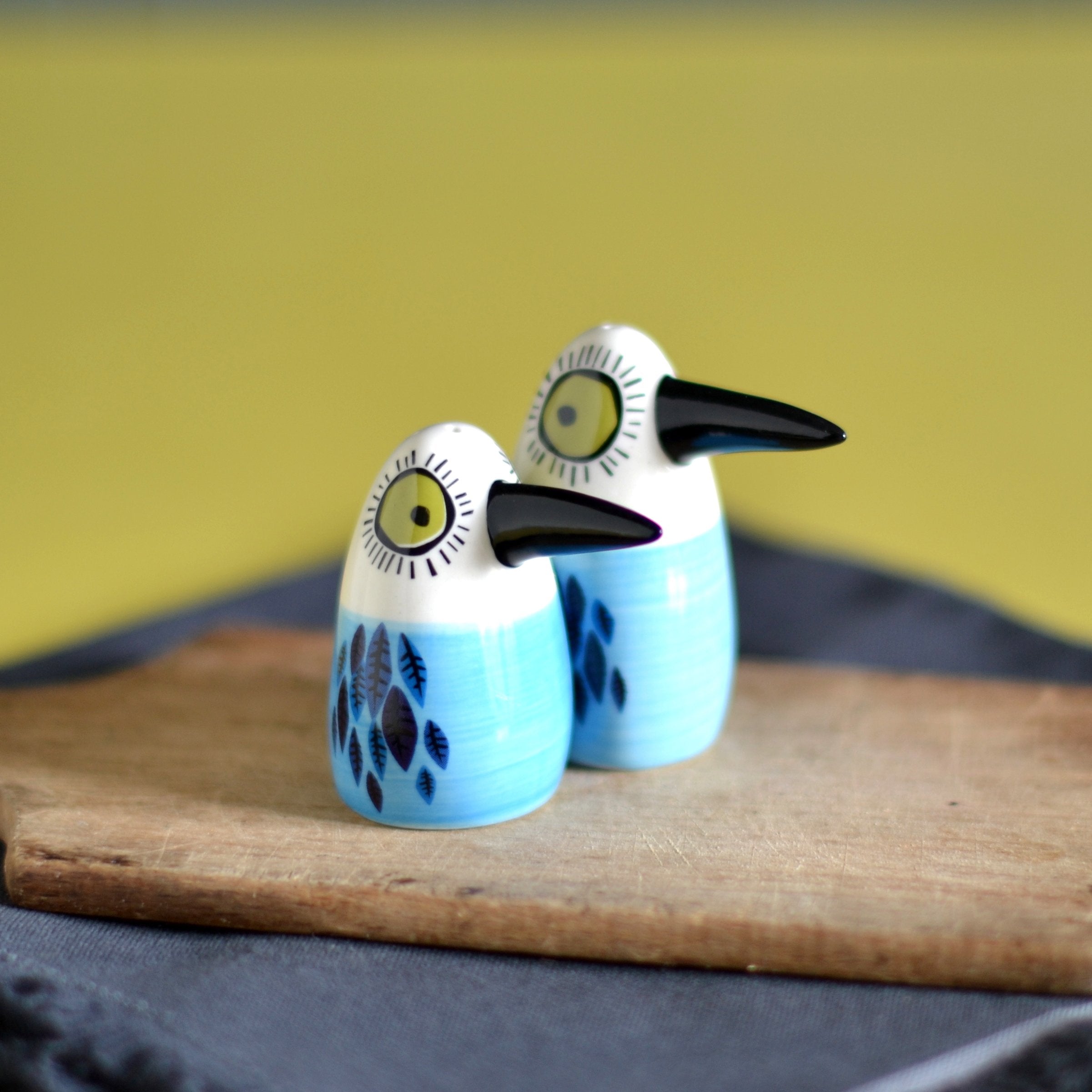 Hannah Turner Blue Bird Salt & Pepper | Red Lobster Gallery