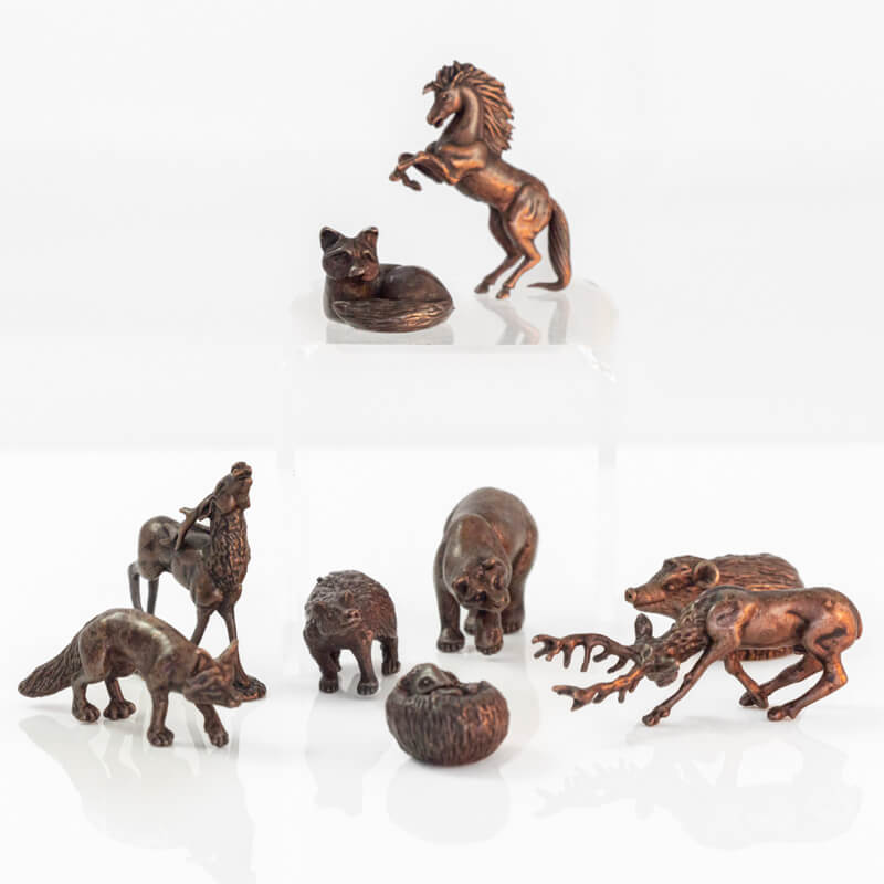 Sitting Hedgehog | Bonsai Bronze | Red Lobster Gallery | Sheringham