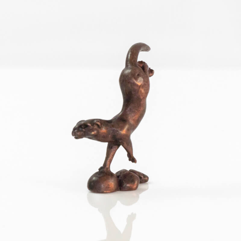 Diving Otter | Bonsai Bronze | Red Lobster Gallery | Sheringham 