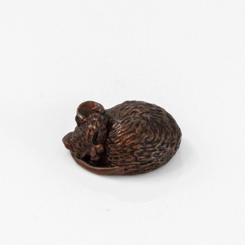 Sleeping Mouse | Bonsai Bronze | Red Lobster Gallery  | Sheringham 