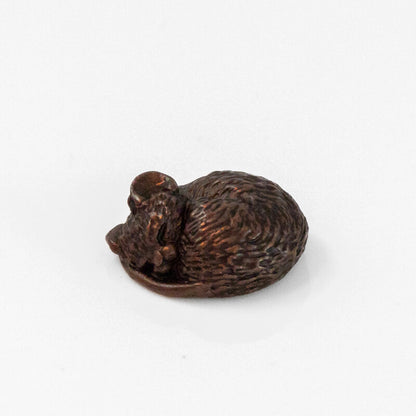 Sleeping Mouse | Bonsai Bronze | Red Lobster Gallery  | Sheringham 