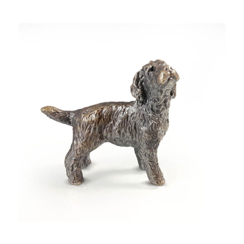 Miniature Bronze Cockapoo | Solid Bronze Sculptures at Red Lobster Gallery | Sheringham 