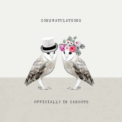 "Officially in Cahoots" Card
