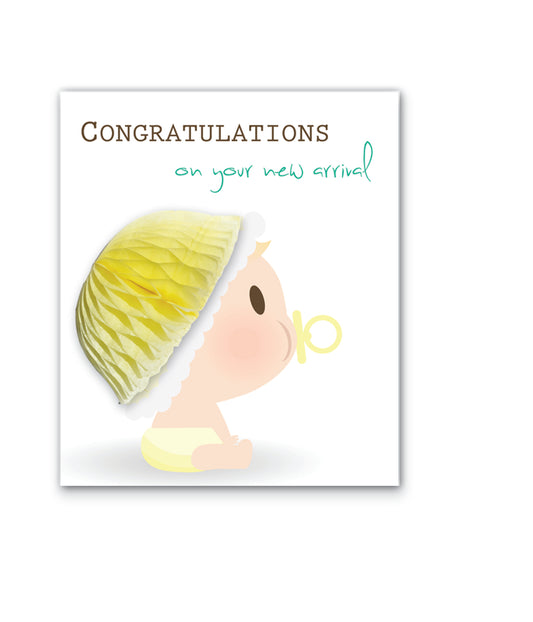 Congratulations on Your New Arrival | Pop Out Card