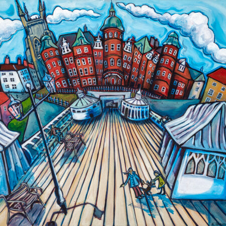 Cromer Pier | Card by Emily Chapman | Red Lobster Gallery