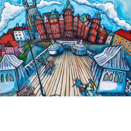 Cromer Pier | Limited Edition Print by Emily Chapman | Red Lobster Gallery